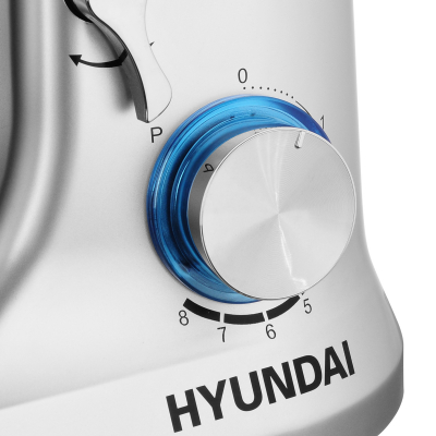 Миксер планетарный Hyundai HYM-S6551 1300Вт серебристый от магазина Лидер