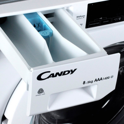 Стиральная машина Candy CBWD 8514TWH-07 класс:A загрузка до 8кг отжим:1400об/мин белый от магазина Лидер