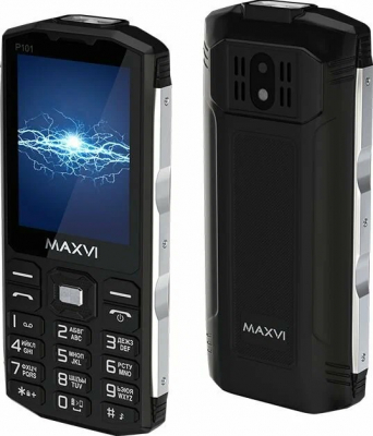 Мобильный телефон Maxvi P101 black от магазина Лидер