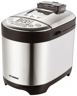 Хлебопечь HYUNDAI HYBM-P0212 черный/серебристый 600Вт от магазина Лидер