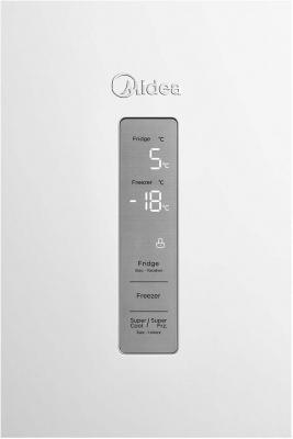Холодильник с нижней морозильной камерой MIDEA MDRB470MGF01O белый от магазина Лидер