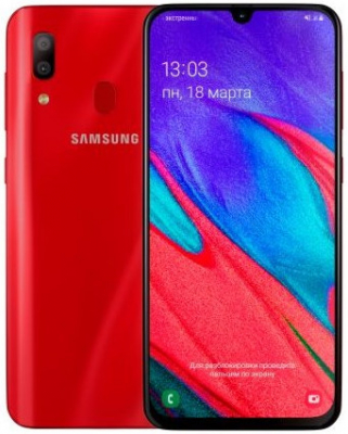 Смартфон SAMSUNG  A405F Galaxy A40 (2019) 4Gb/64Gb LTE DS Red от магазина Лидер