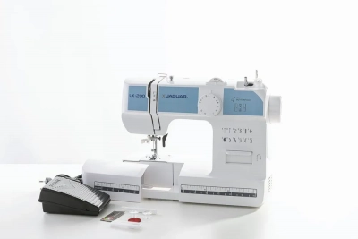 Швейная машина JAGUAR LX-200 бело-голубой от магазина Лидер