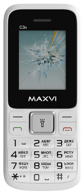 Мобильный телефон Maxvi C3n black от магазина Лидер
