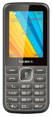 Мобильный телефон TEXET 213-TM черный от магазина Лидер