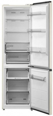 Холодильник с нижней морозильной камерой MIDEA MDRB521MIE33OD бежевый от магазина Лидер