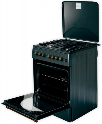 Газоэлектрическая плита KRAFT KF-FSK6406AEBLRI от магазина Лидер