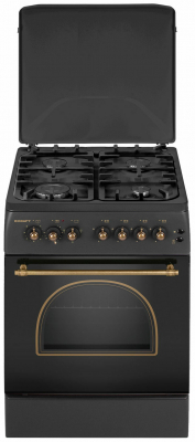 Газоэлектрическая плита KRAFT KF-FSK6406AEBLRI от магазина Лидер