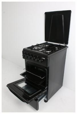 Газоэлектрическая плита KRAFT KF-FSK6406AEBGRI от магазина Лидер