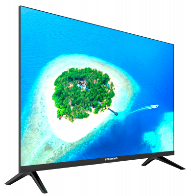 Телевизор LED Starwind 32" SW-LED32SB302 Frameless черный HD 60Hz DVB-T DVB-T2 DVB-C DVB-S DVB-S2 WiFi Smart TV (RUS) от магазина Лидер