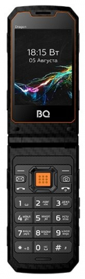 Мобильный телефон BQ BQ-2822 Dragon Черный оранжевый от магазина Лидер