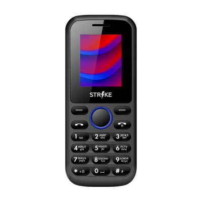 Мобильный телефон BQ Strike a10 Черный+Синий от магазина Лидер
