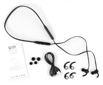 Bluetooth наушники CaseGuru CGpods Sport Black от магазина Лидер
