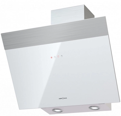 Вытяжка наклонная KRONA KRISTEN 600 S White/inox от магазина Лидер