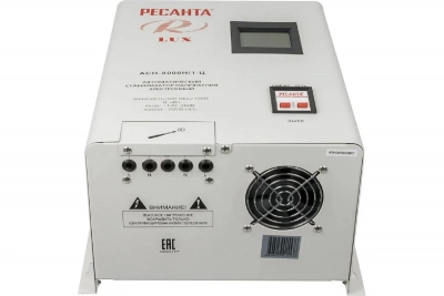 Стабилизатор РЕСАНТА АСН-8000 Н/1-Ц LUX от магазина Лидер