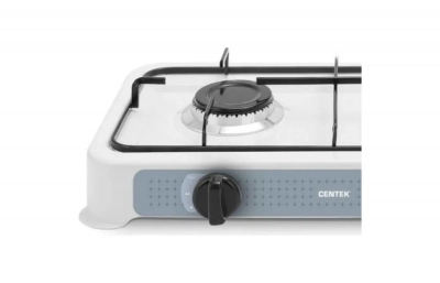 Настольная плитка CENTEK CT-1524 белая газовая, 2 конфорки от магазина Лидер