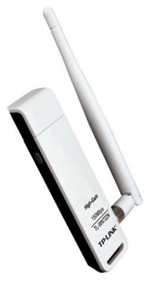 Wi-Fi адаптер Tp-Link TL-WN722N 802.11b/g/n 150M, съемная антенна, USB от магазина Лидер