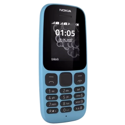 Мобильный телефон NOKIA 105 DS Blue без З.У от магазина Лидер