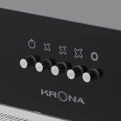 Вытяжка полновстраиваемая KRONA ARVEN 500 PB Black от магазина Лидер