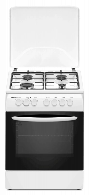 Газоэлектрическая плита KRAFT KF-FSK6402EW от магазина Лидер