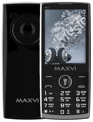 Мобильный телефон Maxvi P19 black от магазина Лидер