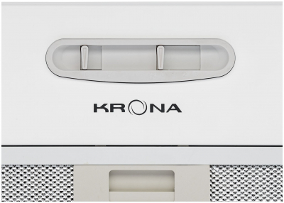 Вытяжка встраиваемая Krona Runa 600 S белый управление: ползунковое (1 мотор) от магазина Лидер