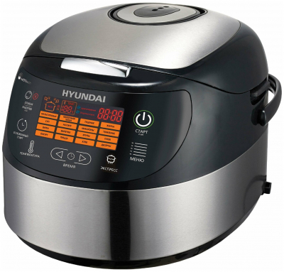 Мультиварка  HYUNDAI HYMC-1615 серебристый/черный 5л от магазина Лидер