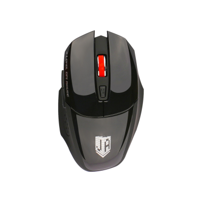 Мышь беспроводная JET.A Comfort OM-U38G черная (800/1200/1600 dpi, 5 кнопки, USB) от магазина Лидер