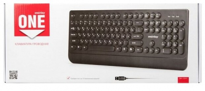 Клавиатура SmartBuy 228, черная, USB SBK-228-K от магазина Лидер