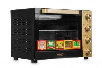 Электропечь настольная KRAFT Technology TCH-MO 6011 RKGL золотой от магазина Лидер