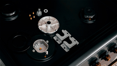 Газоэлектрическая плита KRAFT KF-FSK6406AEBLRI от магазина Лидер