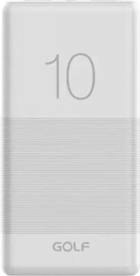 Внешняя акб PERFEO 10000 Mah Golf G80 White от магазина Лидер