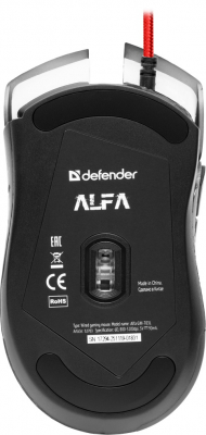 Мышь компьютерная DEFENDER Alfa GM-703L Игровая от магазина Лидер