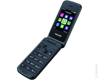 Мобильный телефон PHILIPS E255 Xenium Blue от магазина Лидер