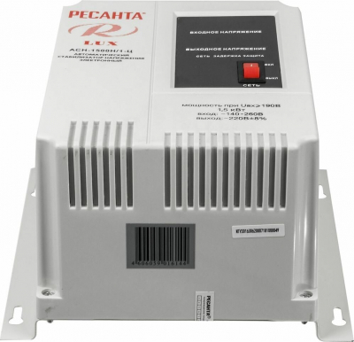 Стабилизатор РЕСАНТА АСН-1500Н/1-Ц LUX от магазина Лидер