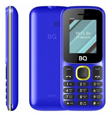 Мобильный телефон BQ-1848 Step+ Черно-зеленый от магазина Лидер