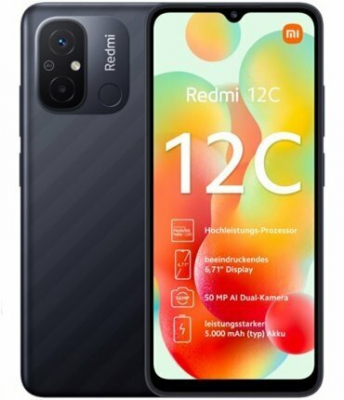 Смартфон Xiaomi Redmi 12C 4/128 NFC Graphite Gray от магазина Лидер