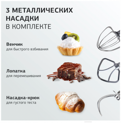 Миксер планетарный OASIS MP-120W от магазина Лидер