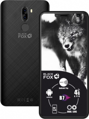 Смартфон Black Fox B7 8Gb LTE DS Black от магазина Лидер