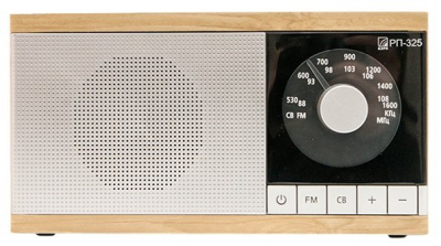 Радиоприемник БЗРП РП-325 FM 88-108Мгц, бат.4*R14, 220V от магазина Лидер