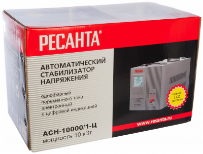 Стабилизатор РЕСАНТА АСН-10000/1-Ц от магазина Лидер