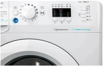 Стиральная машина с горизонтальной загрузкой INDESIT BWSA 5109 WWV от магазина Лидер