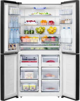Холодильник Hisense RQ515N4AD1 серебристый (трехкамерный) от магазина Лидер