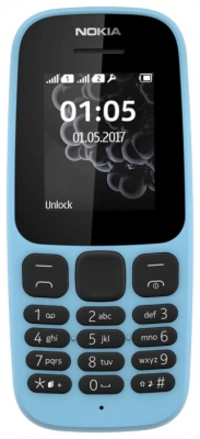 Мобильный телефон NOKIA 105 4g DS BLUE от магазина Лидер