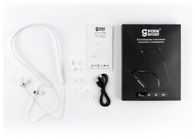 Bluetooth наушники CaseGuru CGpods Sport White от магазина Лидер