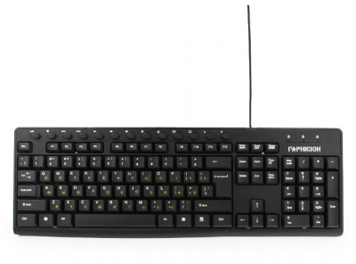 Клавиатура ГАРНИЗОН GKM-125, 13 доп. клавиш, черная, USB от магазина Лидер