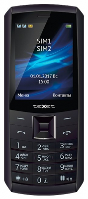 Мобильный телефон TEXET D328-TM Черный от магазина Лидер