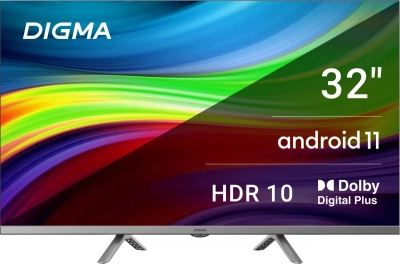 Телевизор DIGMA DM-LED32SBB39 smart от магазина Лидер