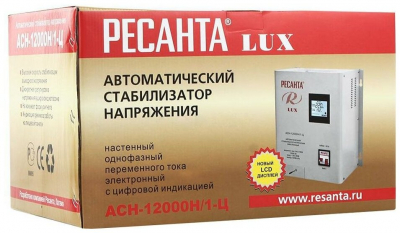 Стабилизатор РЕСАНТА АСН-12000/1-Ц LUX от магазина Лидер