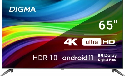 Телевизор DIGMA DM-LED 65UBB41 Smart 4k от магазина Лидер
